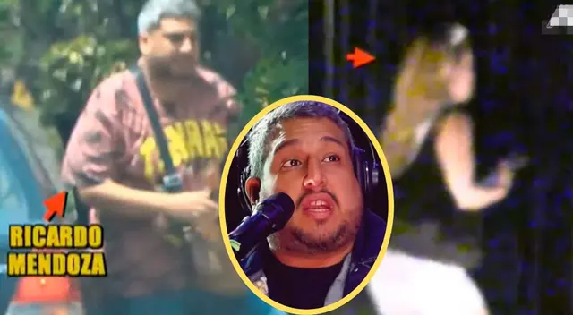 Ricardo Mendoza ampayado con mujer de nacionalidad extranjera. Ricardo Mendoza ampayado con mujer de nacionalidad extranjera.