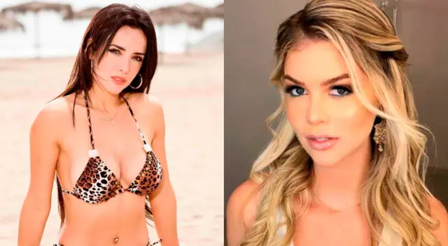 Rosángela Espinoza encaró a Brunella Horna por decir que no la comparen con ella.