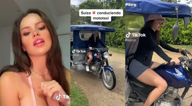Joven suiza, popular en la plataforma de TikTok, captó la atención de usuarios con video.
