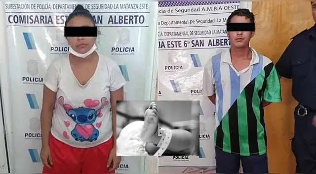 Los padres de la bebé de apenas 21 días de nacida quedaron detenidos tras atroz crimen. Los padres de la bebé de apenas 21 días de nacida quedaron detenidos tras atroz crimen.