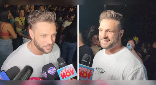 Nicola Porcella en el concierto de Romeo Santos. Nicola Porcella en el concierto de Romeo Santos.