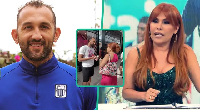 Hernán Barcos lanza advertencia a Magaly Medina y sus populares ampays. Hernán Barcos lanza advertencia a Magaly Medina y sus populares ampays.