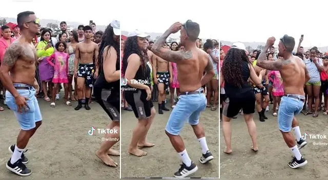 Su baile causó furor en las redes sociales.