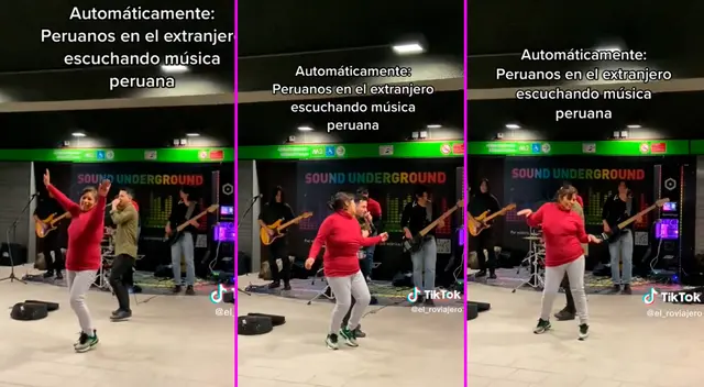 La señora la rompió con sus pasos de baile en TikTok. La señora la rompió con sus pasos de baile en TikTok.
