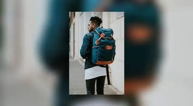 Mochila viajera. Útil para ir de campamento y llevar lo esencial en cada nueva aventura que quiera experimentar.