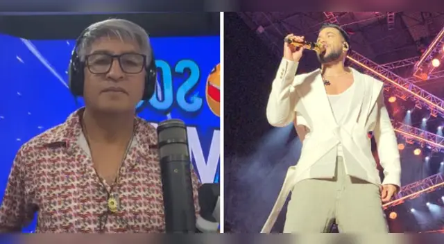 Fernando Armas aplaude concierto de Romeo Santos.
