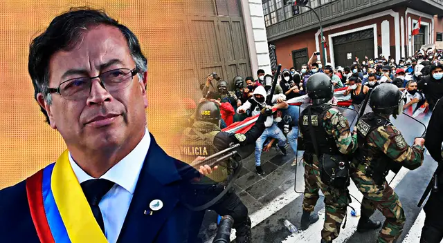 El presidente de Colombia criticó a la Policía Nacional del Perú. El presidente de Colombia criticó a la Policía Nacional del Perú.