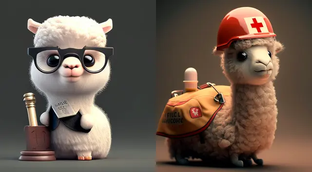 Los animales andinos profesionales son virales en redes sociales. Los animales andinos profesionales son virales en redes sociales.