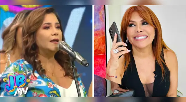 Andrea Llosa enciende JB en ATV. Andrea Llosa enciende JB en ATV.