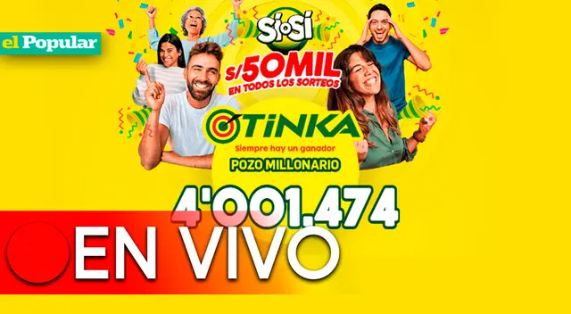 La Tinka este domingo 12 de febrero de 2023.