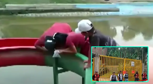 Tobogán donde menor de 11 años perdió el dedo en Carabayllo Tobogán donde menor de 11 años perdió el dedo en Carabayllo