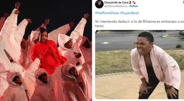 Mejores memes del show de Rihanna