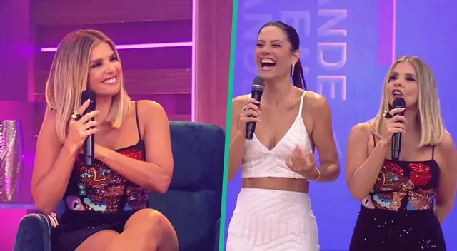 Johanna San Miguel troleada por equipo de producción de 'Mande quien mande'.