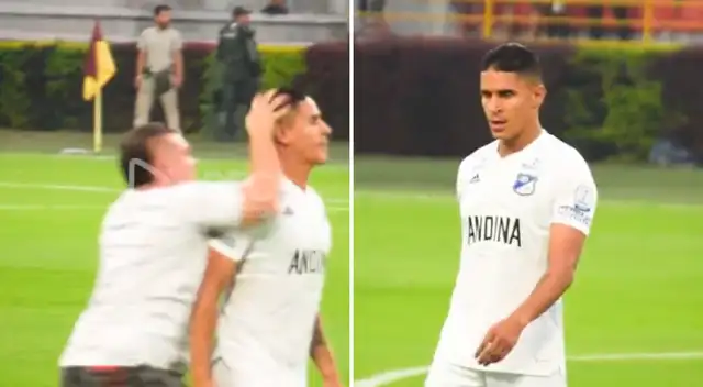 Daniel Cataño sufrió una dura agresión, pero devolvió de la misma manera.