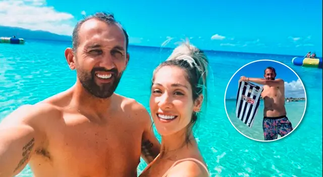 Hernán Barcos y Giuli Cunha celebran San Valentín de la mejor manera. Hernán Barcos y Giuli Cunha celebran San Valentín de la mejor manera.