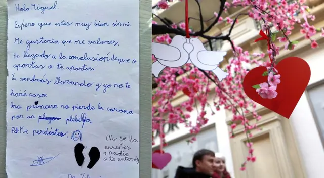 Su carta se hizo viral en las redes sociales. Su carta se hizo viral en las redes sociales.