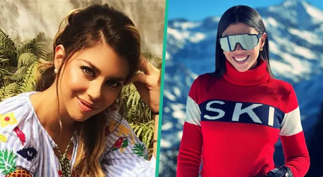 Alondra García Miró pasa 14 de febrero en Suiza con su novio.