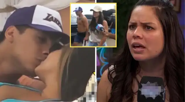 Andrea San Martín prefiere no comentar sobre sus salidas con Francesco Méndez. Andrea San Martín prefiere no comentar sobre sus salidas con Francesco Méndez.