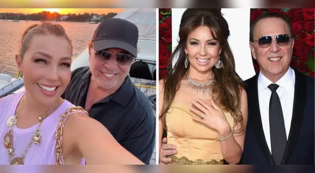 Thalía y Tommy Mottola: exniña habla sobre su relación. Thalía y Tommy Mottola: exniña habla sobre su relación.