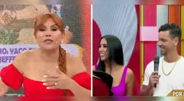 Magaly Medina raja de Anthony Aranda. Magaly Medina raja de Anthony Aranda.