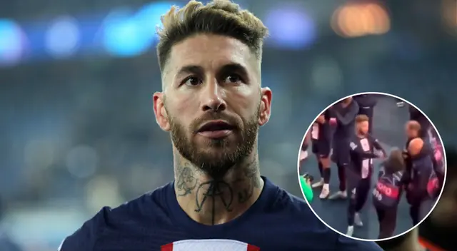 Sergio Ramos agredió a un fotógrafo y escena se volvió viral.