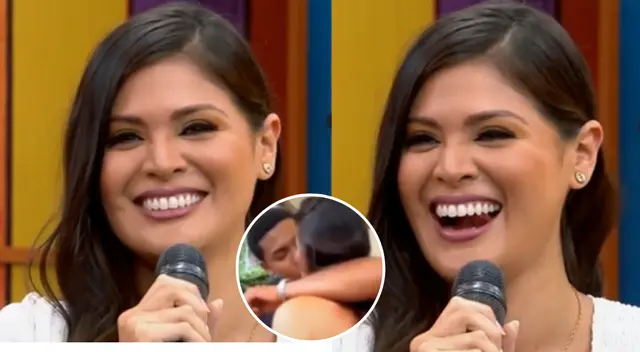 Georgette Cárdenas bastante enamorada de su 'chibolo' Georgette Cárdenas bastante enamorada de su 'chibolo'