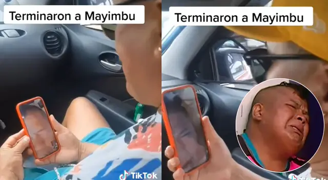 Mayimbú protagonizó peculiar escena y video se hizo viral en TikTok.
