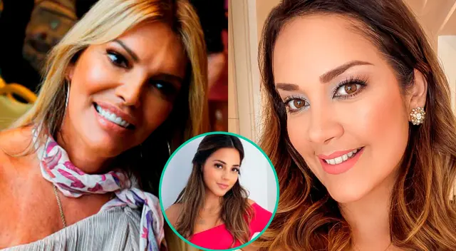 Jessica Newton se hagaló tras ver a Marina Mora respaldando postulación de Luciana Fuster al Miss Perú.