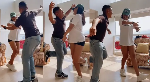 Jóvenes se lucieron en TikTok al ritmo de huayno y sus singulares pasos son todo un éxito. Jóvenes se lucieron en TikTok al ritmo de huayno y sus singulares pasos son todo un éxito.