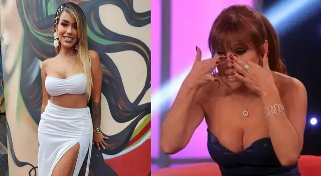 Shirley Arica aclara a conductora Magaly Medina