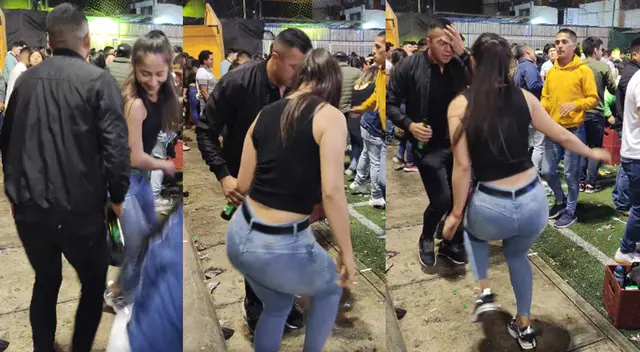 Baile de los jóvenes peruanos en fiesta cajamarquina se hizo viral en las redes sociales. Baile de los jóvenes peruanos en fiesta cajamarquina se hizo viral en las redes sociales.