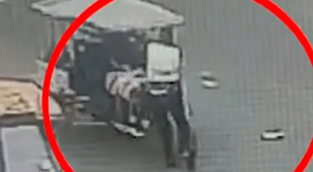 Agente del orden sufrió daños a su integridad física.