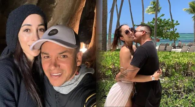 Olinda Castañeda feliz con su matrimonio. Olinda Castañeda feliz con su matrimonio.