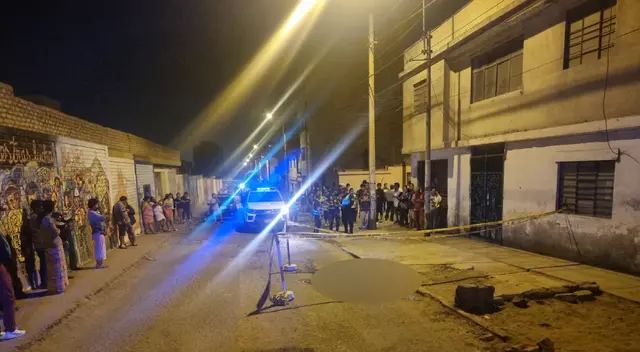 Lugar donde asesinaron a madre de familia cerca de su casa en SJM