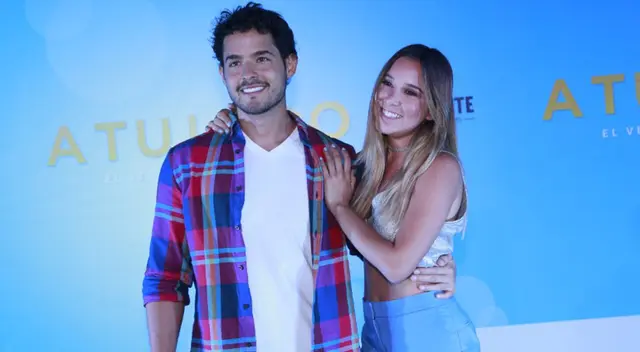 Alessandra Fuller y Andrés Vílchez se conocieron en el set de "Ven Baila Quinceañera".