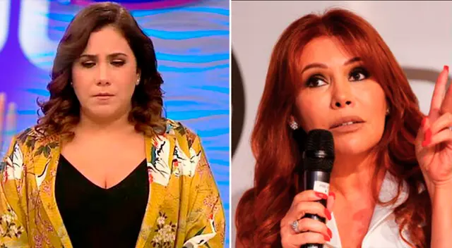 Magaly Medina no se queda callada ante Andrea Llosa. Magaly Medina no se queda callada ante Andrea Llosa.