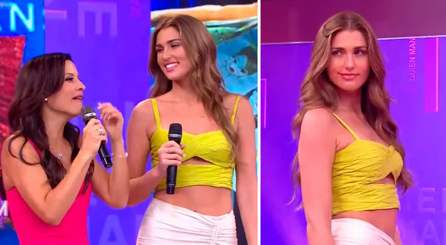 Alessia Rovegno sorprende a María Pía Copello.