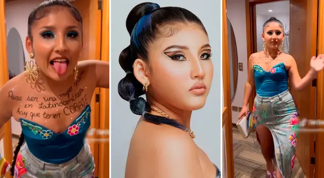 Milena Warthon se luce en la gala de Viña del Mar.