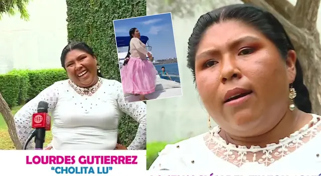 'Cholita Lu' la rompe en Tiktok. 'Cholita Lu' la rompe en Tiktok.