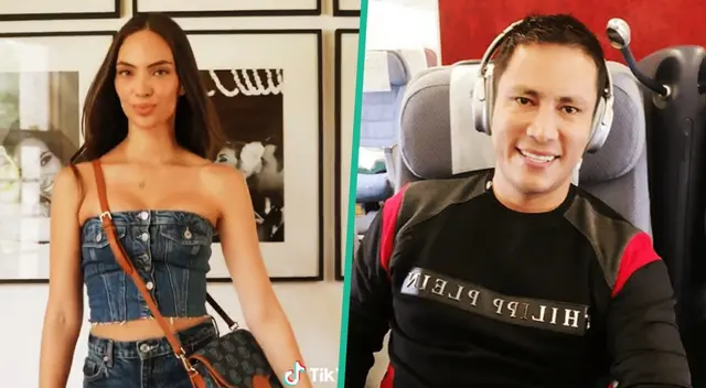 Natalie Vértiz y Renzo Costa colaboran en promoción y sorprenden a usuarios.