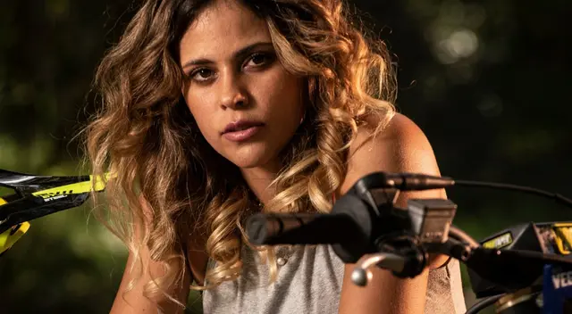 La joven deportista cumplió el sueño de estar en un Dakar. La joven deportista cumplió el sueño de estar en un Dakar.