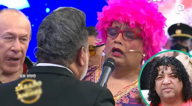 Jorge Benavides saca cara por Carlos Vílchez luego de que Andrés hurtado se burlara de él. Jorge Benavides saca cara por Carlos Vílchez luego de que Andrés hurtado se burlara de él.