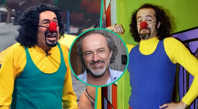 Yuca parodia a Carlos Alcántara en su etapa de Patacláun. Yuca parodia a Carlos Alcántara en su etapa de Patacláun.