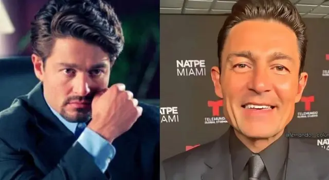 Fernando Colunga fue uno de los protagonistas del éxito de Televisa “La Usurpadora”.