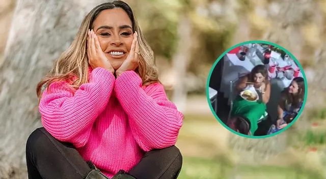 Ethel Pozo es vista disfrutando de bufet durante fiesta en Pucusana. Ethel Pozo es vista disfrutando de bufet durante fiesta en Pucusana.