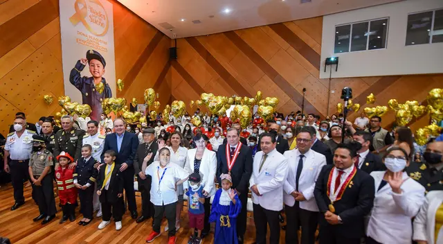 Donación de sangre para niños con cáncer.