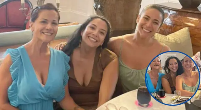 Las actrices de 'Al fondo hay sitio' tienen emotivo encuentro