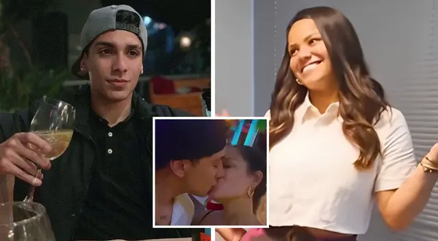 Andrea San Martín y Francesco Méndez fueron evidenciados en el depa de la influencer.