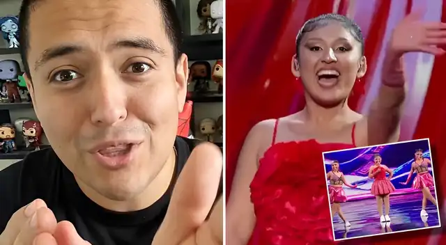 Samuel Suárez se mostró asombrado por Milena Warthon.