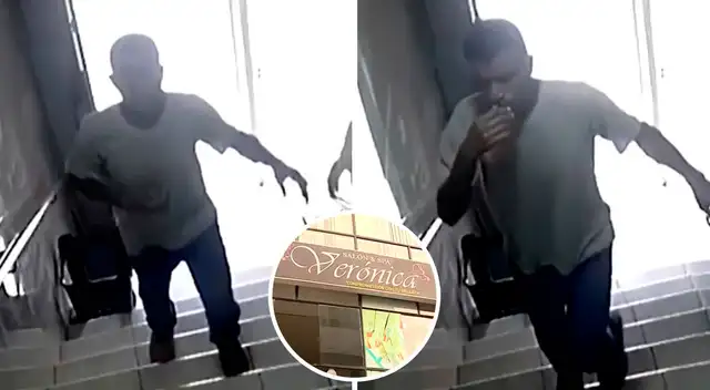 El insólito hecho quedó registrado en cámaras de seguridad del negocio ubicado en Puente Piedra.